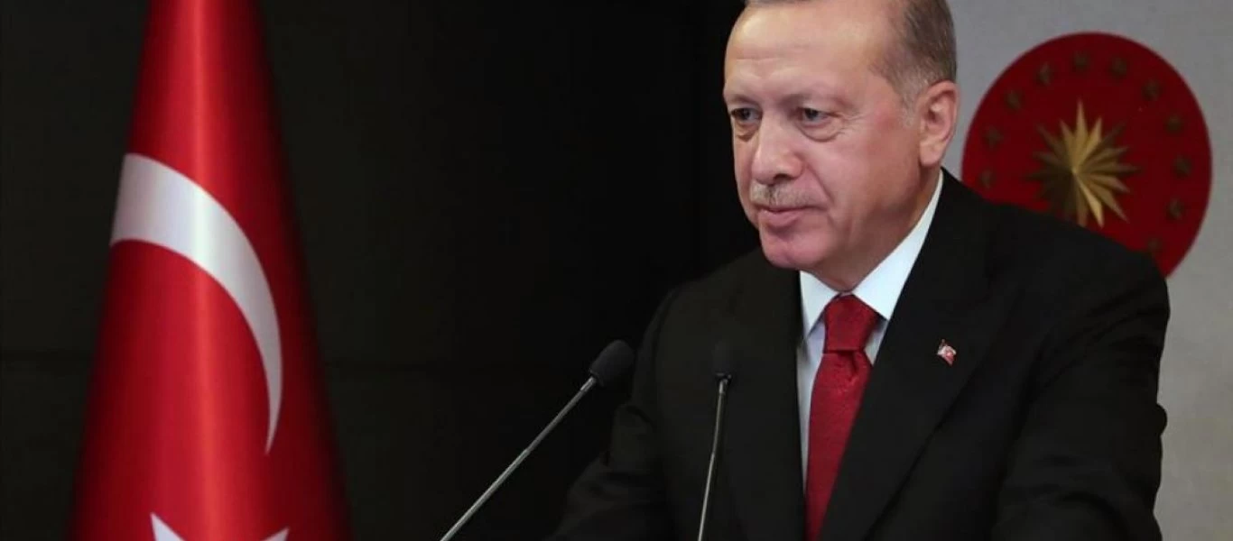 Πανηγυρική σύσκεψη στην Πόλη για νίκες σε Λιβύη και Συρία - Πέταξε ακόμα και την μάσκα ο Ρ.Τ.Ερντογάν (φωτό)